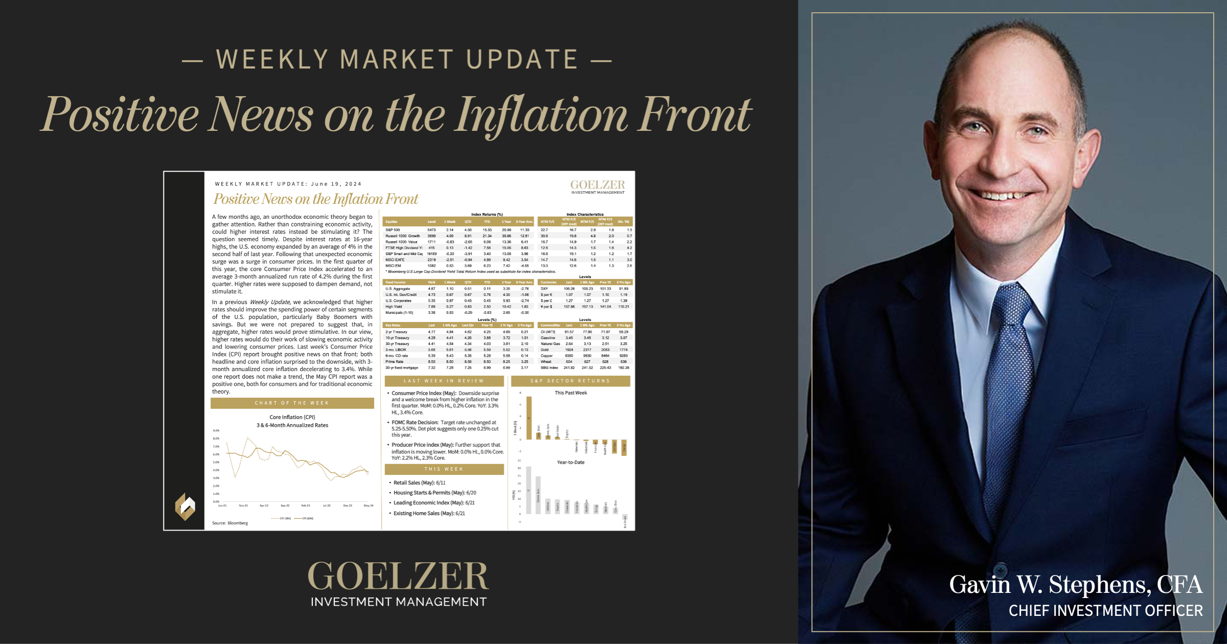 June 19 2024 Positive News On The Inflation Front Goelzer